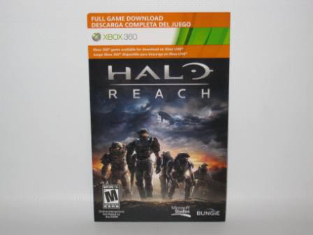 Halo Reach (Full Game Download Card) - Xbox 360 Game